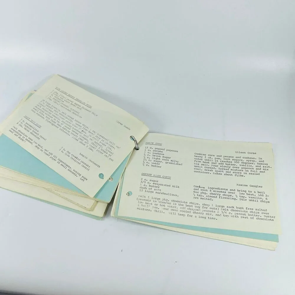 Montclair's Cookbook 1982 Vintage Ring Bound Omaha Nebraska Nursing Center